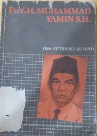 Image of Prof. H. Muhammad Yamin S.H.