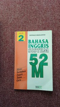 Image of Bahasa Inggris Sistem 52M