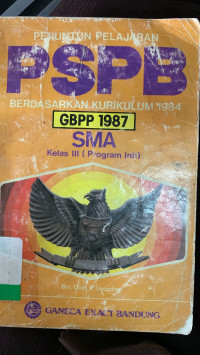 Image of Penentuan Pelajaran PSPB Berdasarkan Kurikulum 1984