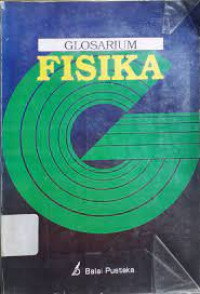 Image of Glosarium fisika