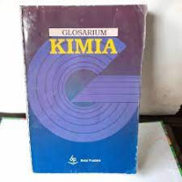 Image of Glosarium kimia