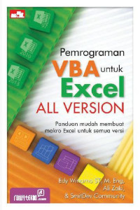 Image of Pemrograman VBA untuk Excel all version